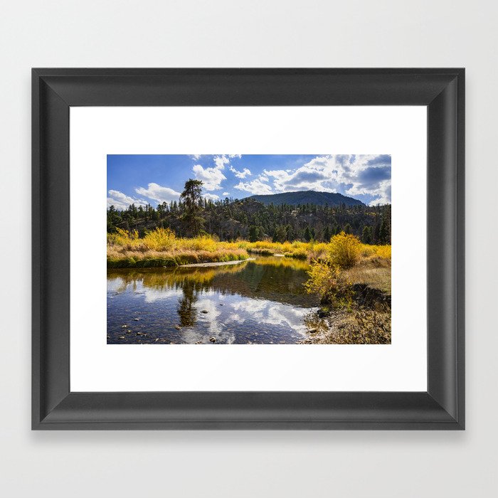 8268 - Autumn, Moraine Park, Rocky Mountain National Park, Colorado Framed Art Print