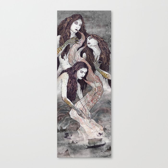 The Sirens' Lure Canvas Print