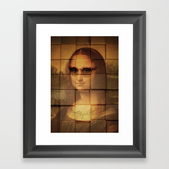 Strength - Respect - Loyalty Framed Art Print