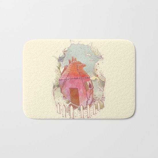 Home Is Where Your Heart Is Bath Mat