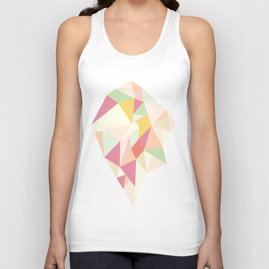 Facet I - vector Unisex Tank Top