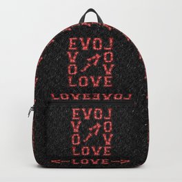 Love Box with background Backpack