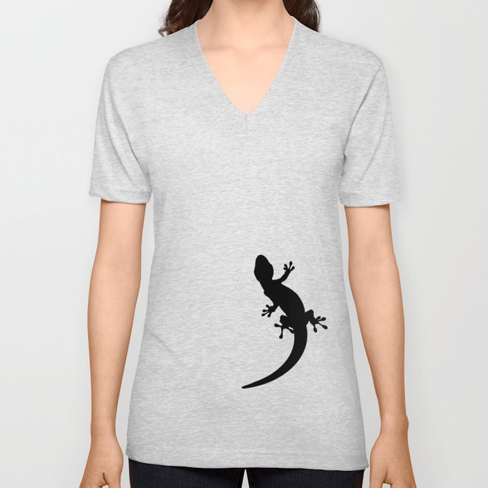 Lizard V Neck T Shirt