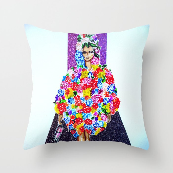 Romance On The Runway Full Length Throw Pillow By Jtrluxe Society6