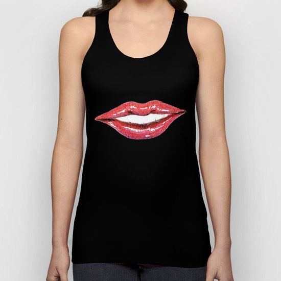 I love when you smile Unisex Tank Top