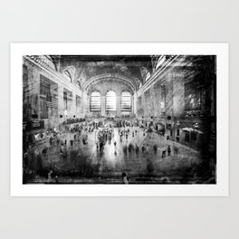 Railway Station Art Print