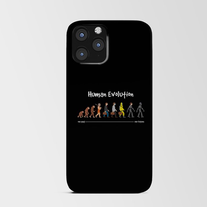 Evolution - a robotic future iPhone Card Case