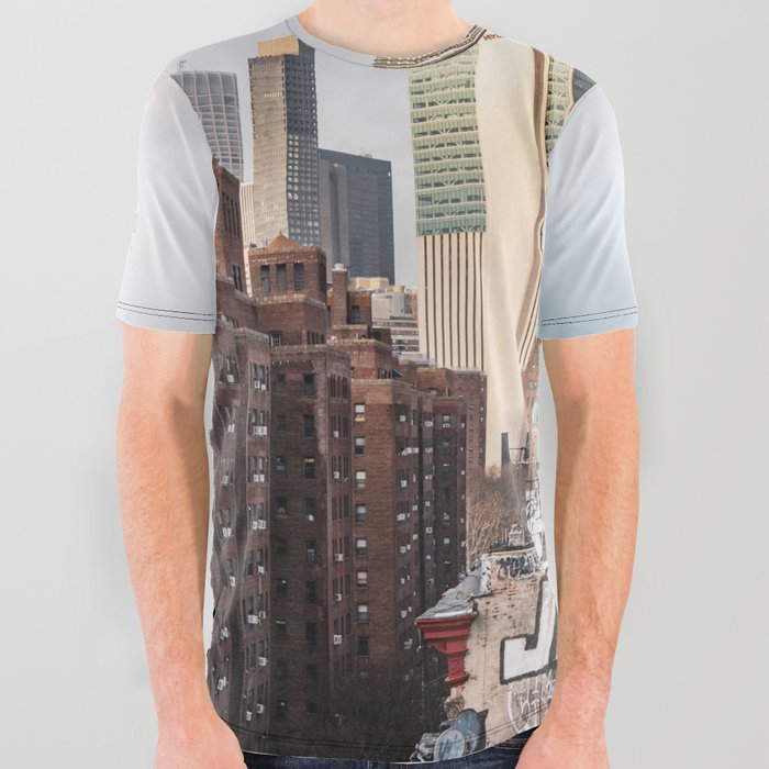 New York City All Over Graphic Tee