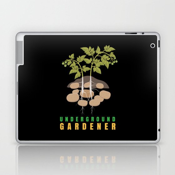 Underground Gardener Potato Laptop & iPad Skin