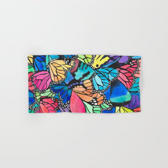 Butterfly Spark Hand & Bath Towel