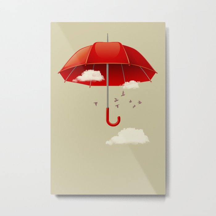 Umbrella Metal Print