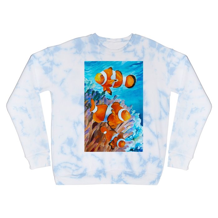 Olga- Clown Fish Crewneck Sweatshirt