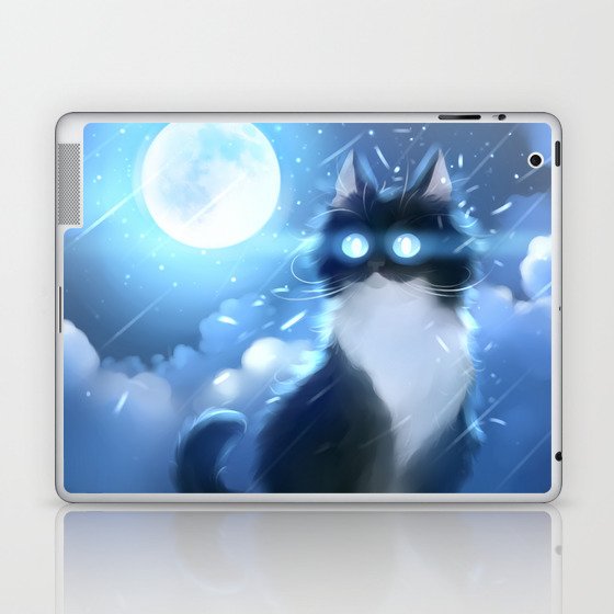 Made Of Moon Laptop Ipad Skin By Apofiss