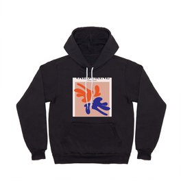 Henri Matisse Inspired 8-220130 Abstract Shape Cut Out Papiers Decoupes Hoody