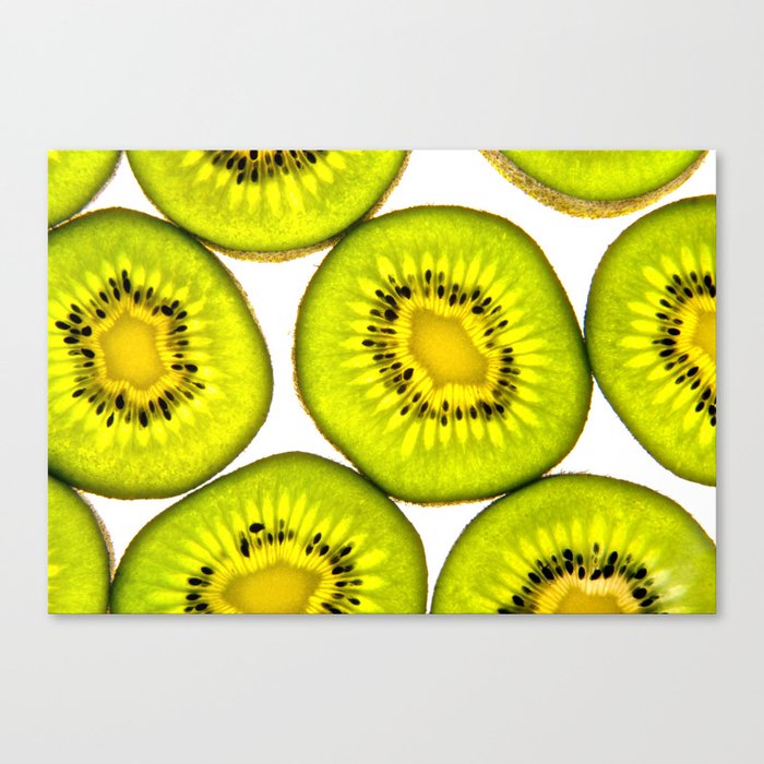 Kiwi Fruit Canvas Print by brucestanfield | Society6