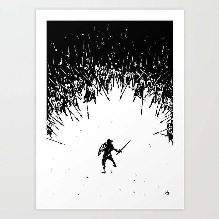 Resist Art Print