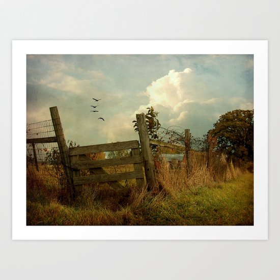 The Corner Gate Art Print