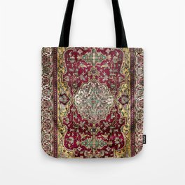 Farahan Arak West Persian Silk Rug Print Tote Bag