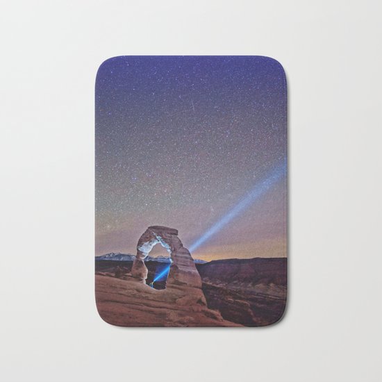 Starry Night Pointer Bath Mat