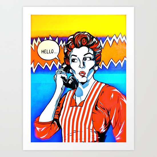 MOM Art Print