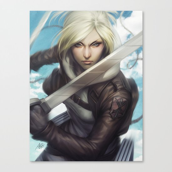 Annie Canvas Print