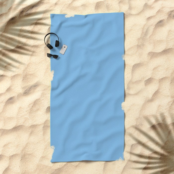 light blue towels