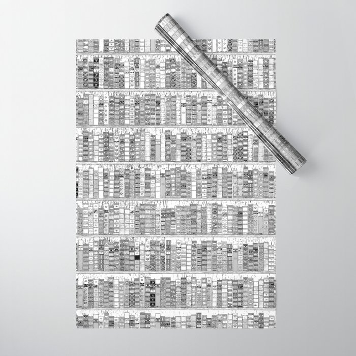 The Library II Wrapping Paper by GrandeDuc | Society6