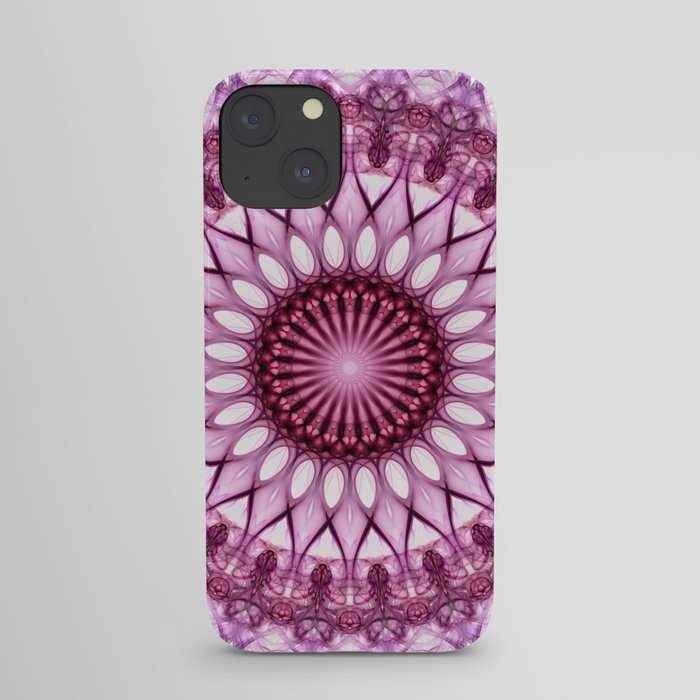 Cherry Mandala iPhone Case