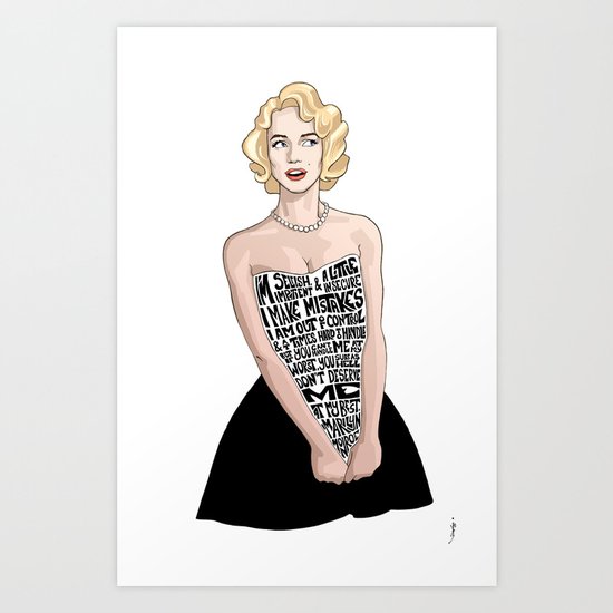 Marilyn Monroe Art Print