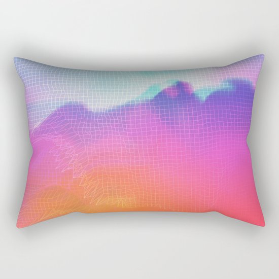 Glitch 04 Rectangular Pillow