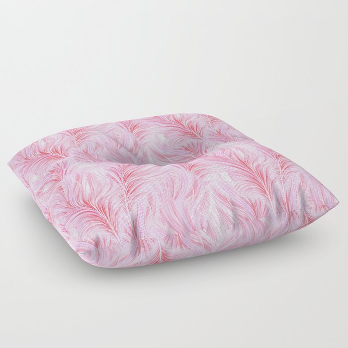 Flamingo pink Floor Pillow