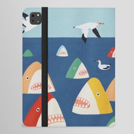 Shark Park iPad Folio Case