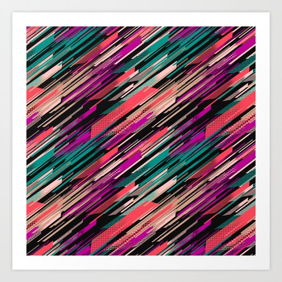 Retro 1 Art Print
