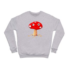 Wall-Eyed Mushroom Crewneck Sweatshirt