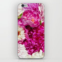 Pink Peony Perfection iPhone Skin