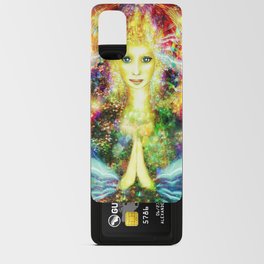 Portait of an angel Android Card Case