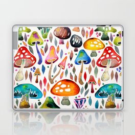 Mushroom Magic – Rainbow Laptop Skin