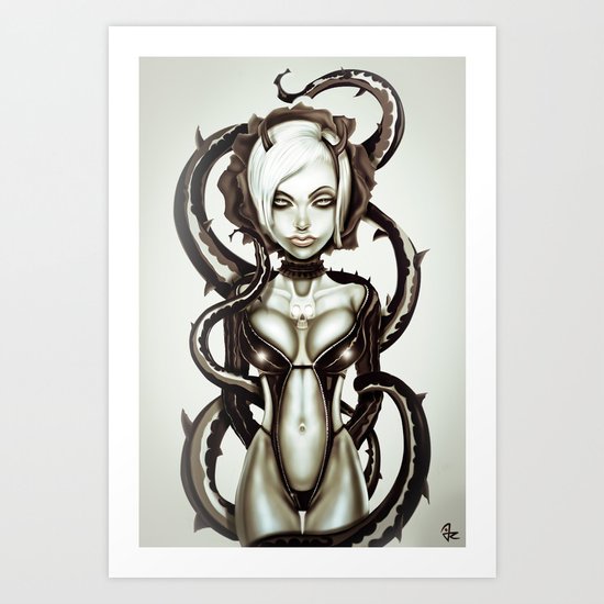 The Flower of Carnage Art Print