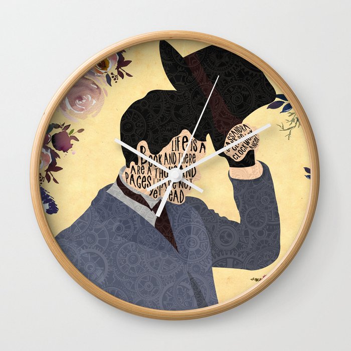 Will Herondale Clockwork Angel Wall Clock By Dorothyreads Society6