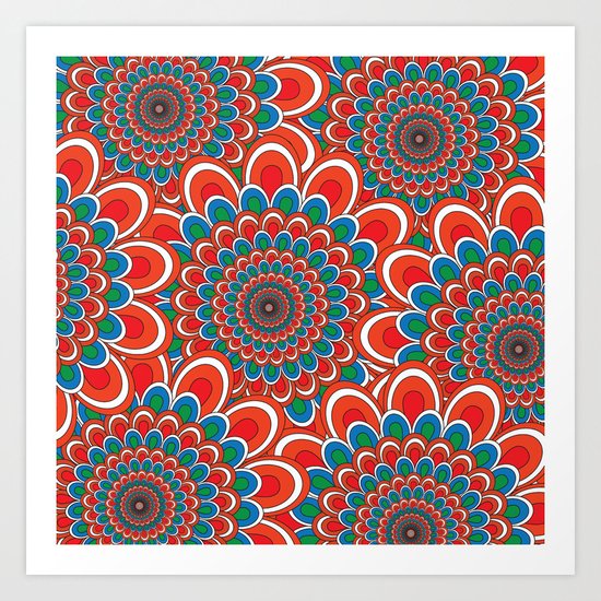 Pattern F Art Print