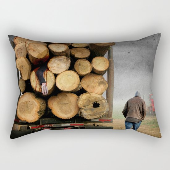 3's A Crowd Rectangular Pillow