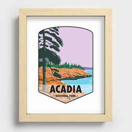 Acadia National Park Recessed Framed Print