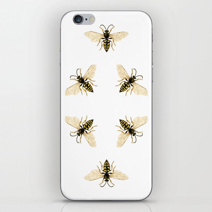 Wood Wasp iPhone Skin