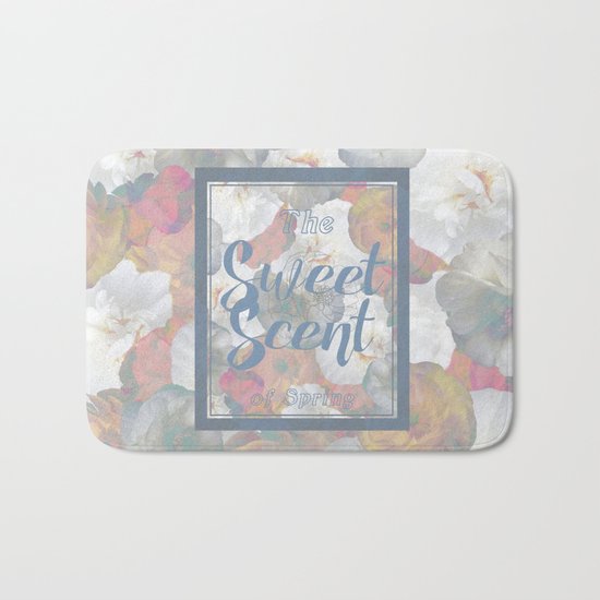 The Sweet Scent of Spring Bath Mat