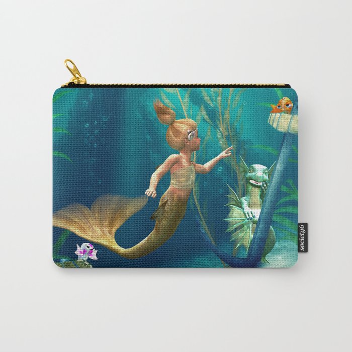 Cute Mermaid 2 Carry-All Pouch