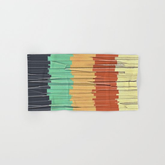 Shreds of Color Hand & Bath Towel