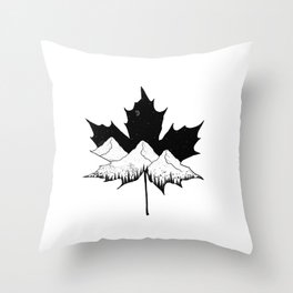 Oh Canada Throw Pillow