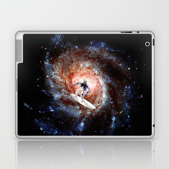 Ride The Spiral Laptop & iPad Skin