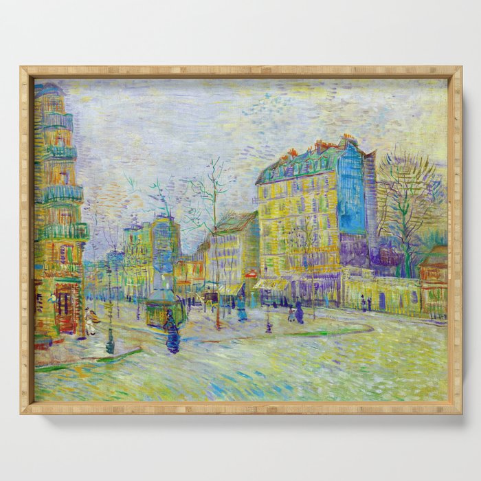 Vincent van Gogh "Boulevard de Clichy" Serving Tray