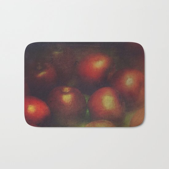 Once Upon a Time a Red Apple Bath Mat